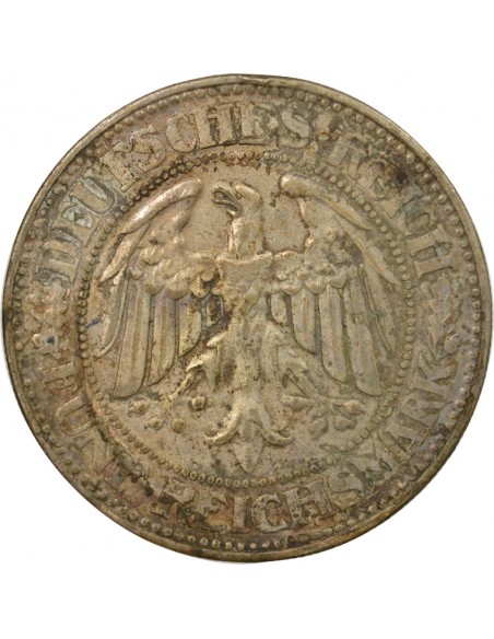 Allemagne 5 mark Argent 1929 A Berlin