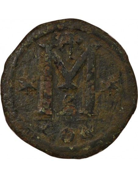 Empire Byzantin Anastase I 3e Période 1 follis 498-518 Constantinople