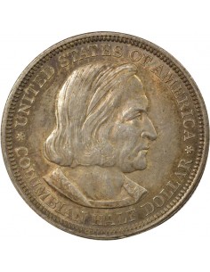 Etats Unis d'Amérique Exposition Colombienne 1/2 Dollar Argent 1892 Philadelphie 2