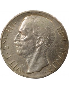 Italie Vittorio Emanuele III 10 lire Argent 1927 R Rome 2