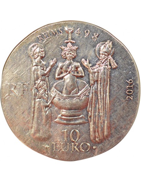 Reine Clotilde 10 euro Argent 2016 Pessac