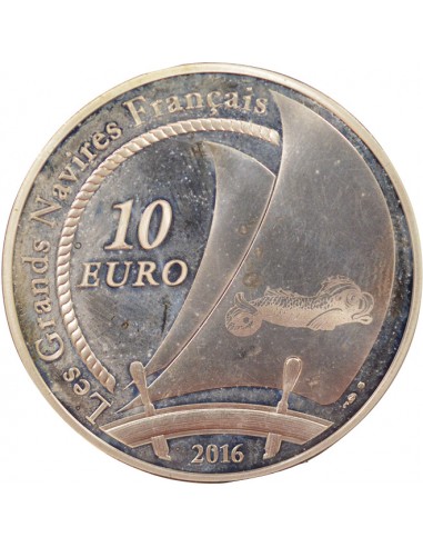 Belem 10 euro Argent 2016 Pessac
