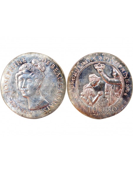 Joséphine de Beauharnais 10 euro Argent 2018 Pessac
