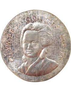 Olympe de Gouge 10 euro Argent 2017 Pessac 2