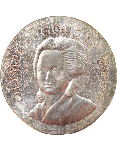 Olympe de Gouge 10 euro Argent 2017 Pessac