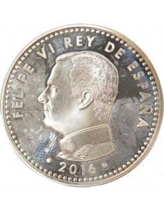 Espagne Philipe VI d'Espagne Charles III 10 euro Argent 2016 AI Madrid 2