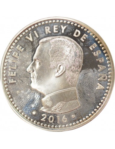 Espagne Philipe VI d'Espagne Charles III 10 euro Argent 2016 AI Madrid