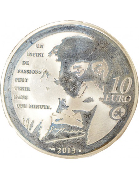 Madame Bovary 10 euro Argent 2013 Pessac