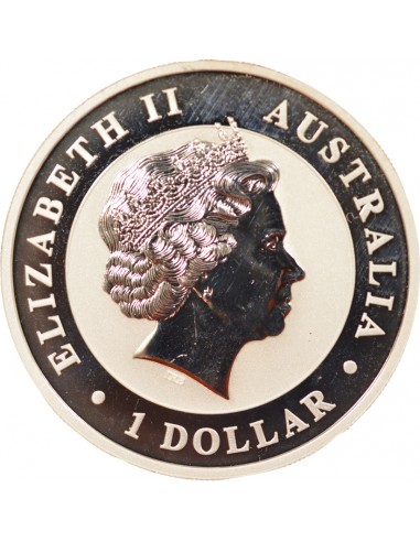 Reine d'Angleterre et du Commonwealth Australian Kookaburra 1 Dollar Argent 2013 Perth