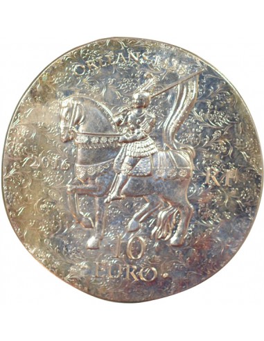 Jeanne d'Arc 10 euro Argent 2016 Pessac