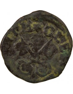 Clément VIII 1 patard Billon 1592-1605 Carpentras 2