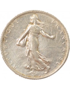 Semeuse  1 franc Argent 1899 Pessac 2