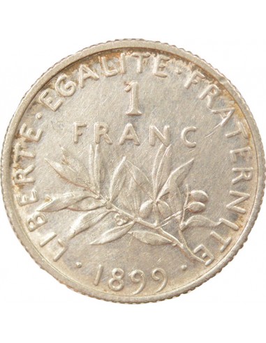 Semeuse  1 franc Argent 1899 Pessac