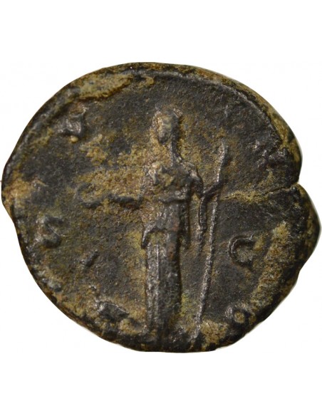 Rome Empire Lucilla Junon 1 as Bronze 166-169 R Rome