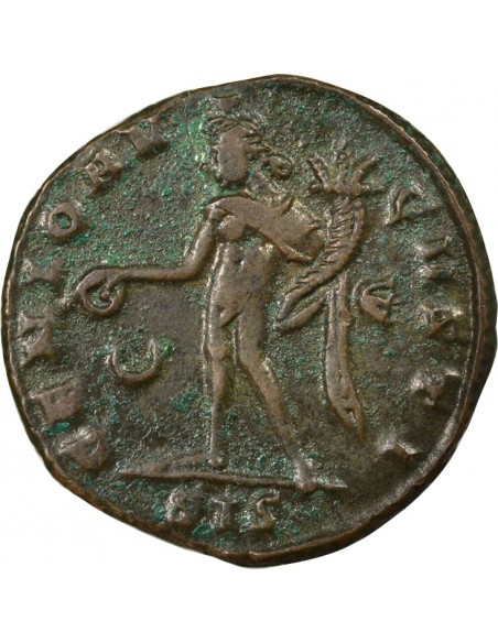 Rome Empire Galère Génie de l'Auguste 1 ae Bronze 308-309 Siscia