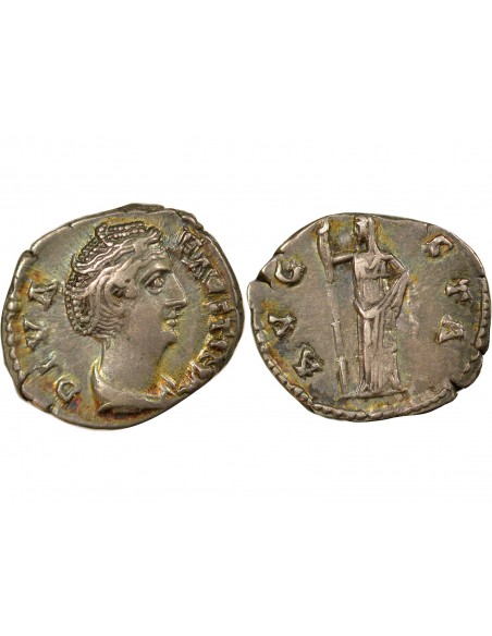 Rome Empire Antonin le Pieux Cérès / Aeternitas 1 denier Argent 148 R Rome