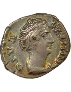 Rome Empire Antonin le Pieux Cérès / Aeternitas 1 denier Argent 148 R Rome 2