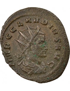 Rome Empire Claude II le Gothique Jupiter 1 antoninien Billon 268-269 R Rome 2