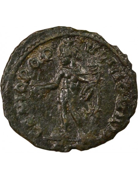 Rome Empire Maximin II Daia Génie du Peuple Romain 1 ae Cuivre 305-306 Siscia