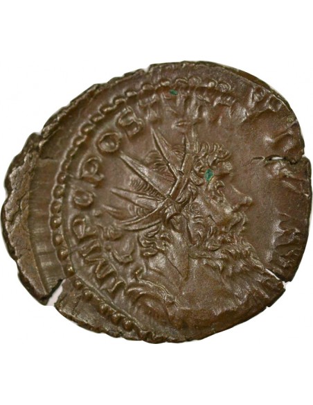 Rome Empire Postume Jupiter 1 antoninien Billon 268 Trèves