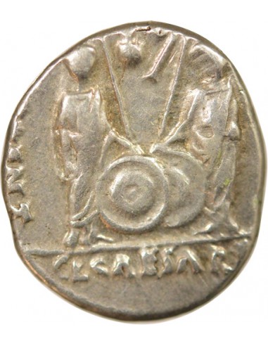 Rome Empire Auguste 1 denier Argent -2 à 4 D Lyon