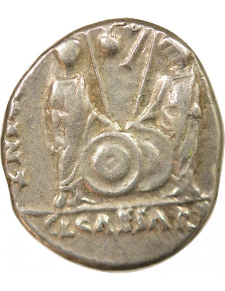 Rome Empire Auguste 1 denier Argent -2 à 4 D Lyon