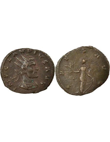Rome Empire Claude II le Gothique Spes 1 antoninien Billon 269 Siscia