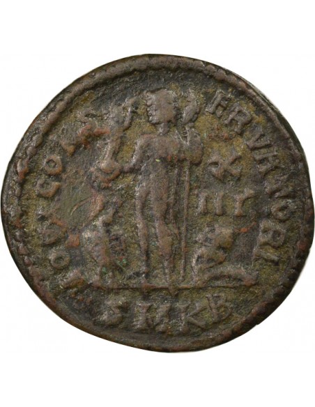 Rome Empire Licinius II Jupiter 1 nummus Cuivre 321-324 Cyzique