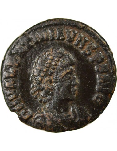 Rome Empire Valentinien II Rome assise 1 nummus Cuivre 379-383 Antioche