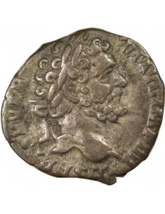 Rome Empire Septime Sévère Minerve debout 1 denier Argent 194 R Rome 2