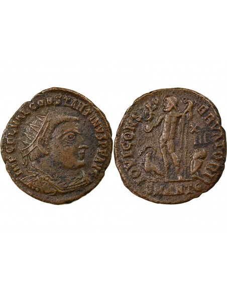 Rome Empire Constantin Ier Jupiter 1 ae Cuivre 321-323 Antioche