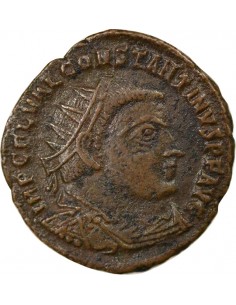 Rome Empire Constantin Ier Jupiter 1 ae Cuivre 321-323 Antioche 2