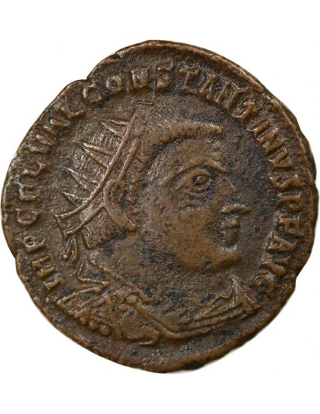 Rome Empire Constantin Ier Jupiter 1 ae Cuivre 321-323 Antioche