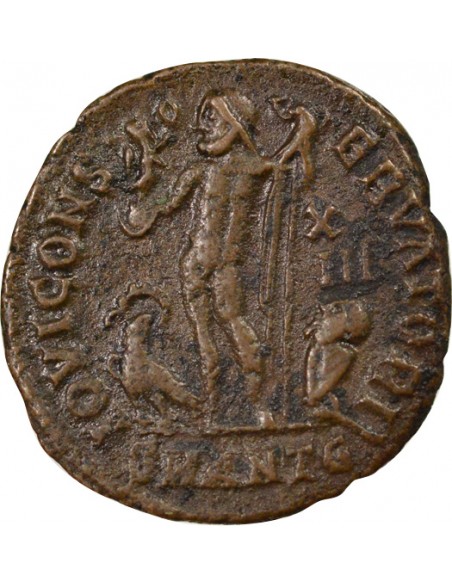 Rome Empire Constantin Ier Jupiter 1 ae Cuivre 321-323 Antioche