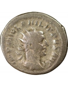 Rome Empire Philippe Ier l'Arabe Annona 1 antoninien Billon 247 R Rome 2