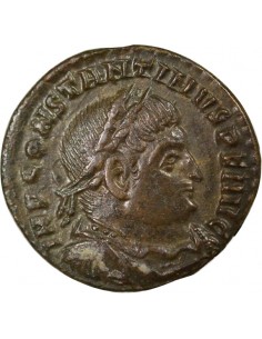 Rome Empire Constantin Ier Sol 1 ae Cuivre 314 R Rome 2