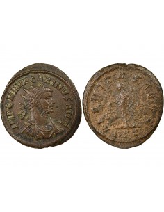 Rome Empire Carin Aequitas 1 antoninien Billon 283-284 R Rome