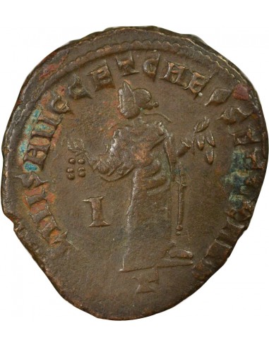 Rome Empire Maximin II Daia Carthage debout 1 ae Cuivre 305-306 Carthage