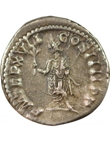 Rome Empire Caracalla Caracalla Debout 1 denier Argent 214 R Rome
