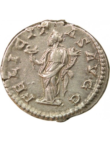 Rome Empire Caracalla Felicitas 1 denier Argent 205 R Rome