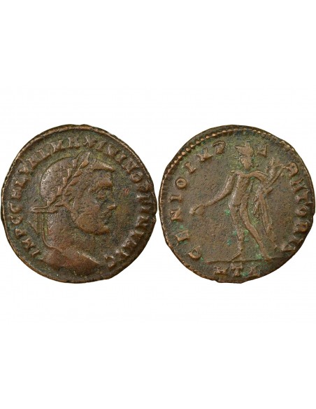 Rome Empire Maximin II Daia Génie de l'Empereur 1 ae Cuivre 310-311 Héraclée