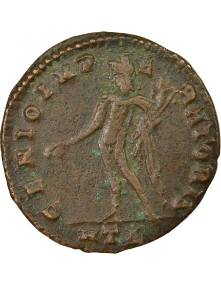 Rome Empire Maximin II Daia Génie de l'Empereur 1 ae Cuivre 310-311 Héraclée