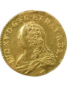 Louis XVI Buste habillé 1 louis d'or Or 1726 W Lille 2