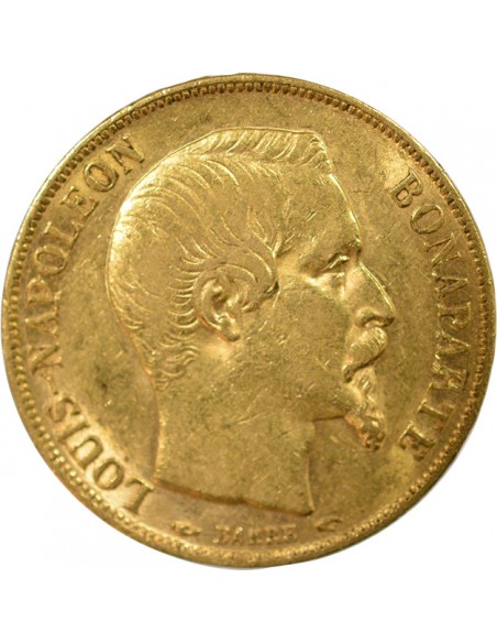 Bonaparte Charles Louis Napoléon (Napoléon III) 20 francs Or 1852 A - Paris