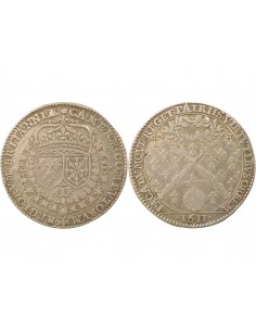 Louis XIII Chambre des Comptes de Bretagne 1 jeton Argent 1611