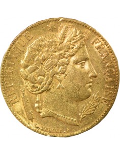 IIe République 20 francs Or 1851 A - Paris 2