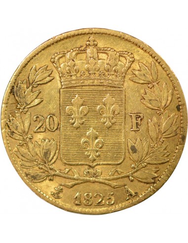 Charles X 20 francs Or 1825 A - Paris