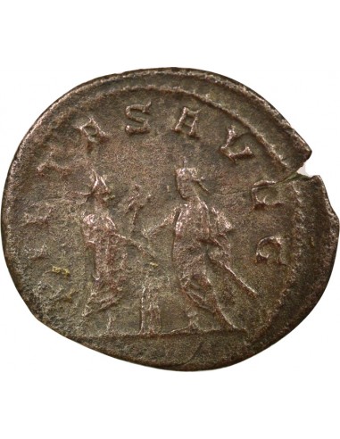 Rome Empire Gallien Valérien & Gallien 1 antoninien Billon 256-258 Samosate