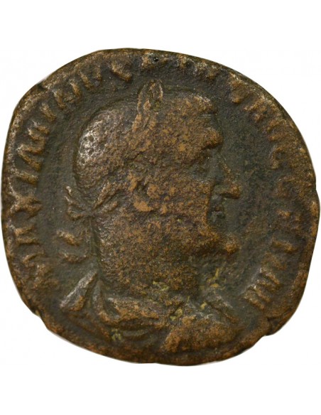 Rome Empire Maximin Ier le Thrace Pax 1 sesterce Laiton 236-238 R Rome
