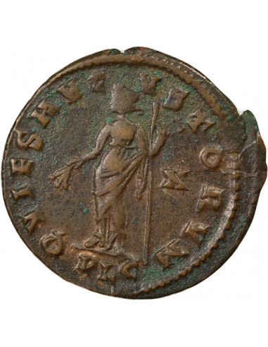Rome Empire Dioclétien Quies 1 ae Cuivre 307 D Lyon